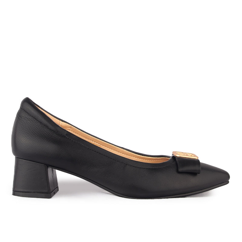 Sepatu Casual Formal Wanita Gino Mariani Alivia Black