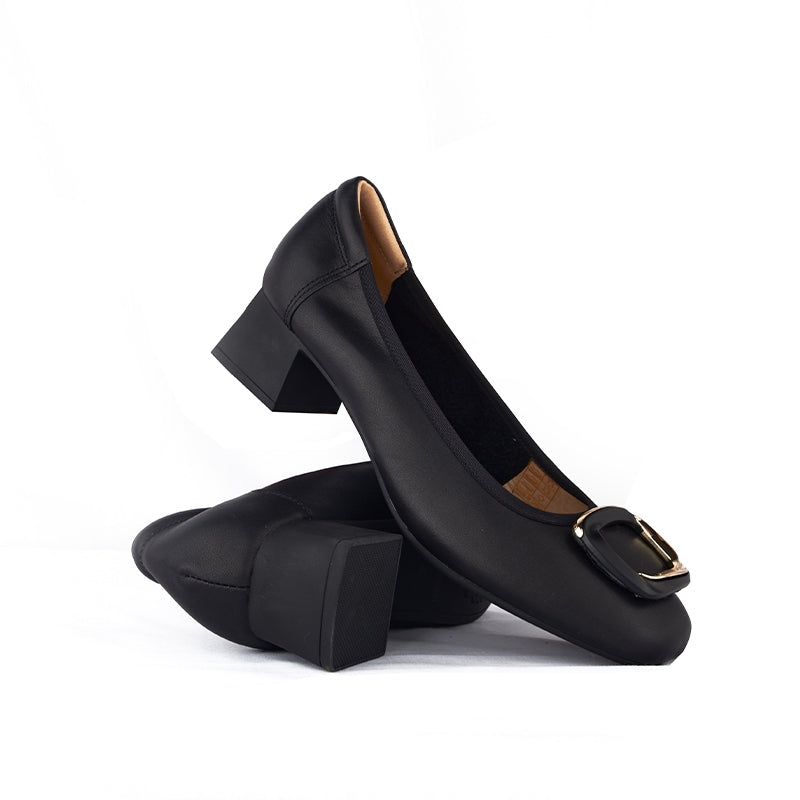 Sepatu Casual Formal Wanita Gino Mariani Althea Black
