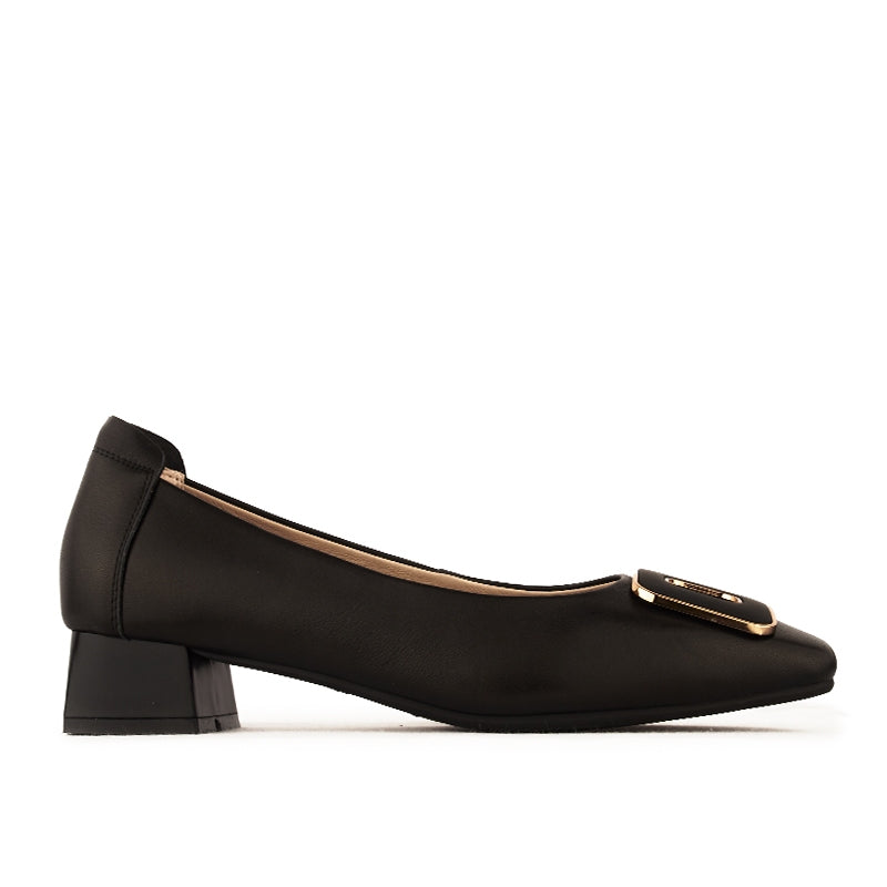 Sepatu Casual Formal Wanita Gino Mariani Florentia Black