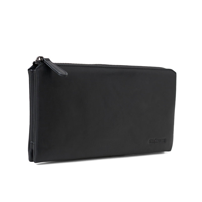 Clutch Pria Gino Mariani Barret Hitam
