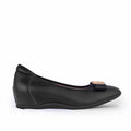 Sepatu Casual Formal Wanita Gino Mariani Cleva Black