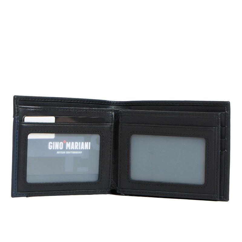 Dompet Pria Kulit Gino Mariani Hiten Black