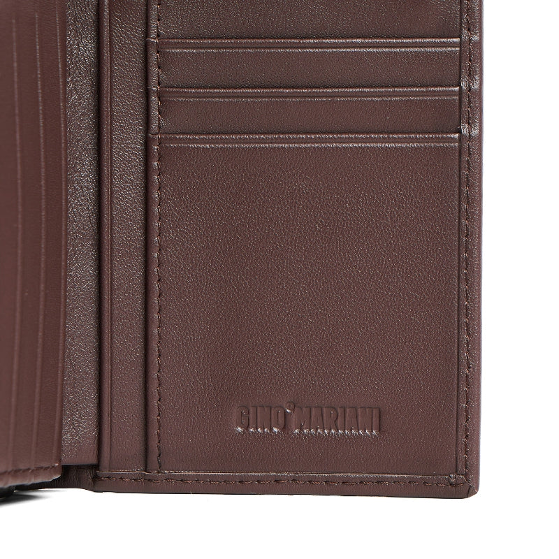 Dompet Pria Kulit Gino Mariani Hegar Brown
