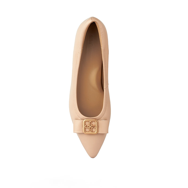 Sepatu Casual Formal Wanita Gino Mariani Alivia Light Pink