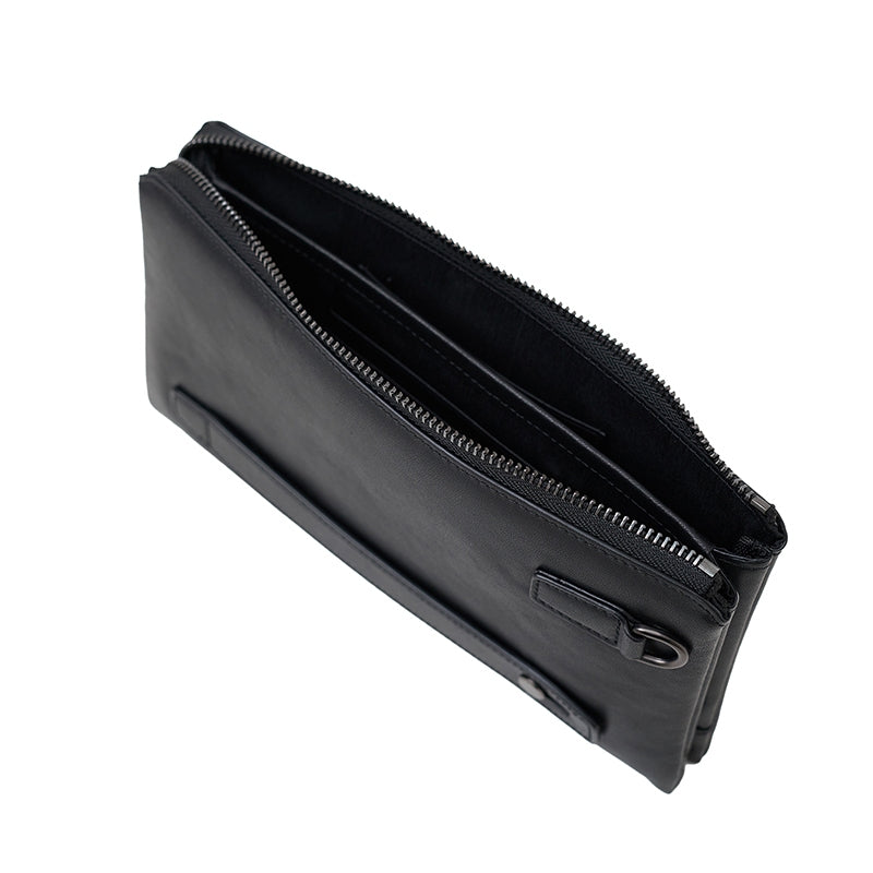 Clutch Pria Gino Mariani Barret Hitam