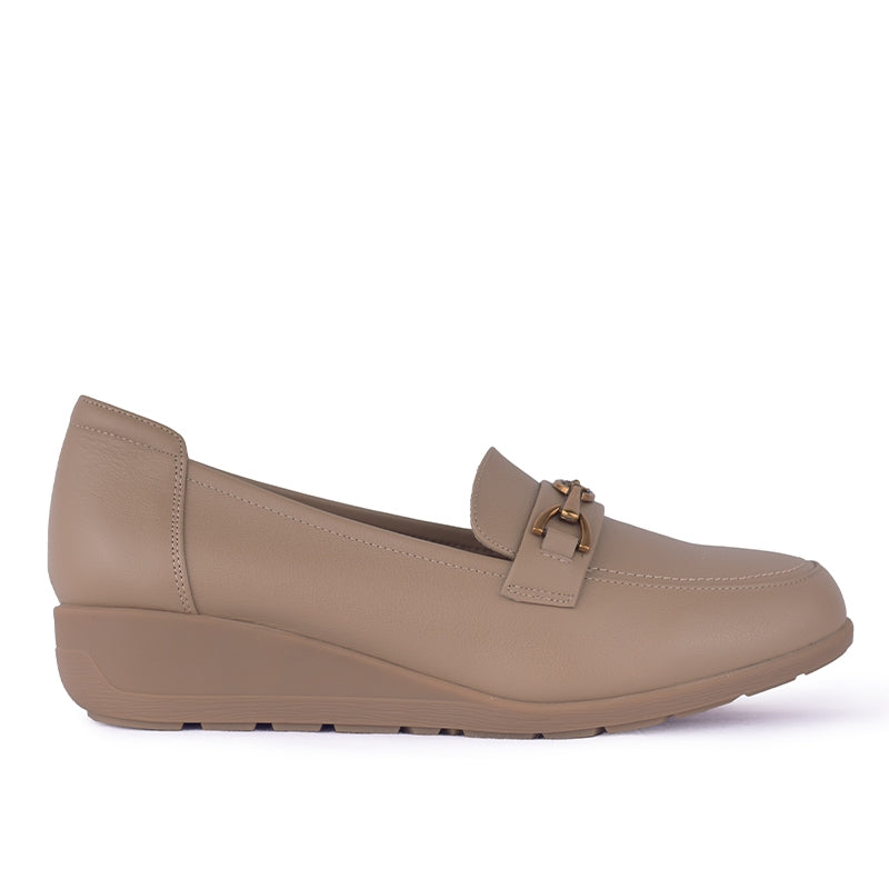 Sepatu Casual Formal Wanita Gino Mariani Clover Brown