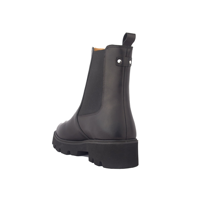 Sepatu Boots Wanita Kulit Gino Mariani Airy Black