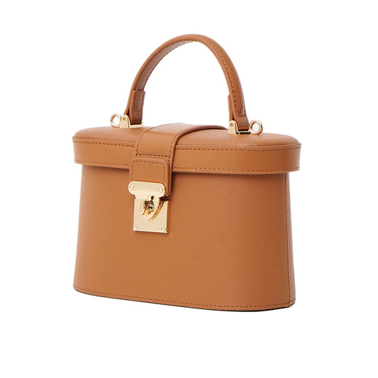 Tas Wanita Gino Mariani Top Handle Bag Debra Light Brown