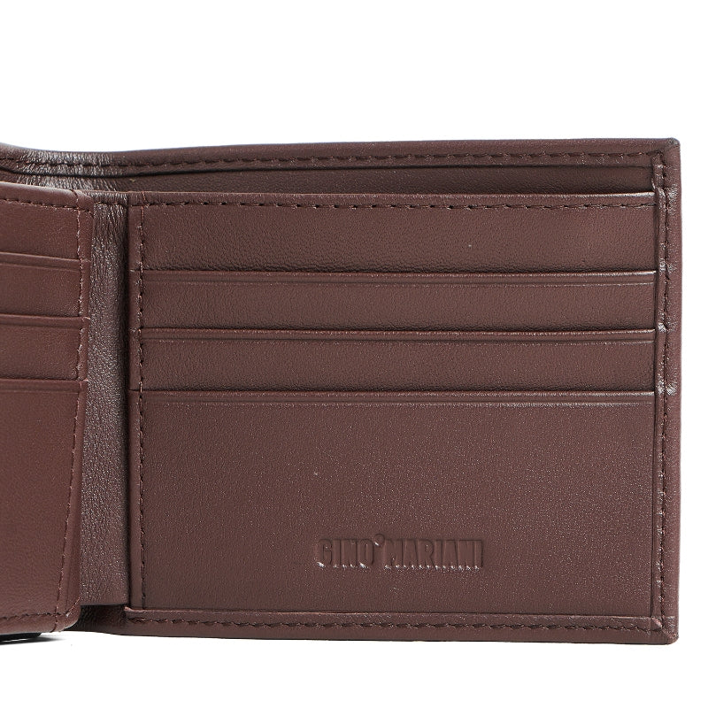 Dompet Pria Kulit Gino Mariani Hiten Brown
