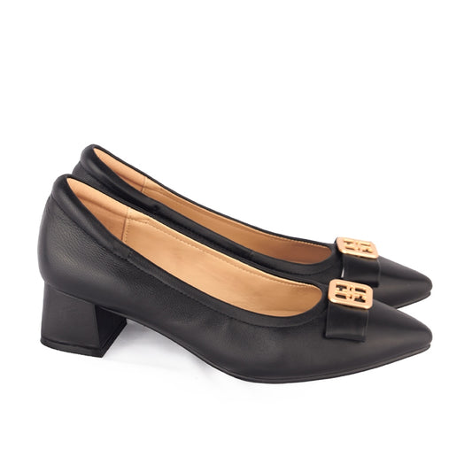 Sepatu Casual Formal Wanita Gino Mariani Alivia Black