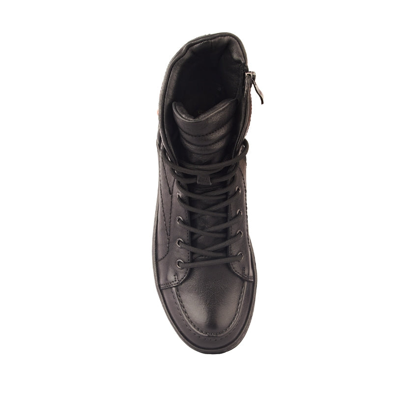 Sepatu Pria Boots Casual Gino Mariani Jacob Black