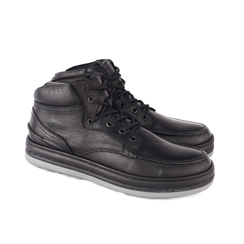 Sepatu Pria Boots Casual Gino Mariani Jadden Black