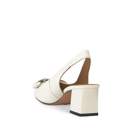 Sepatu Casual Formal Wanita Gino Mariani Alka White