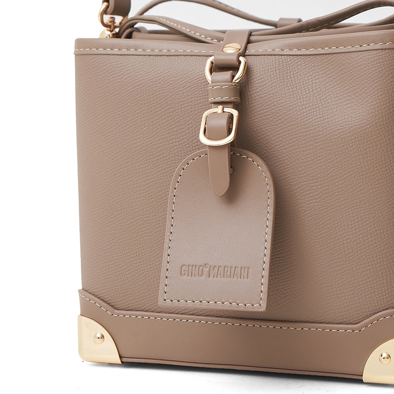 Tas Wanita Gino Mariani Shoulder Bag Berry Elephant Grey