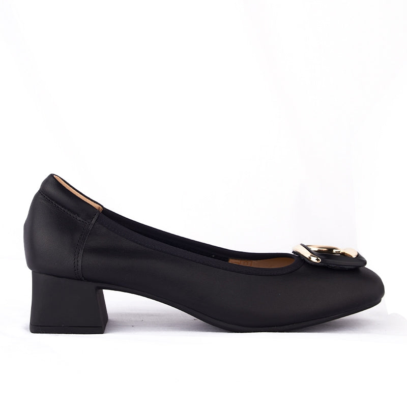 Sepatu Casual Formal Wanita Gino Mariani Althea Black