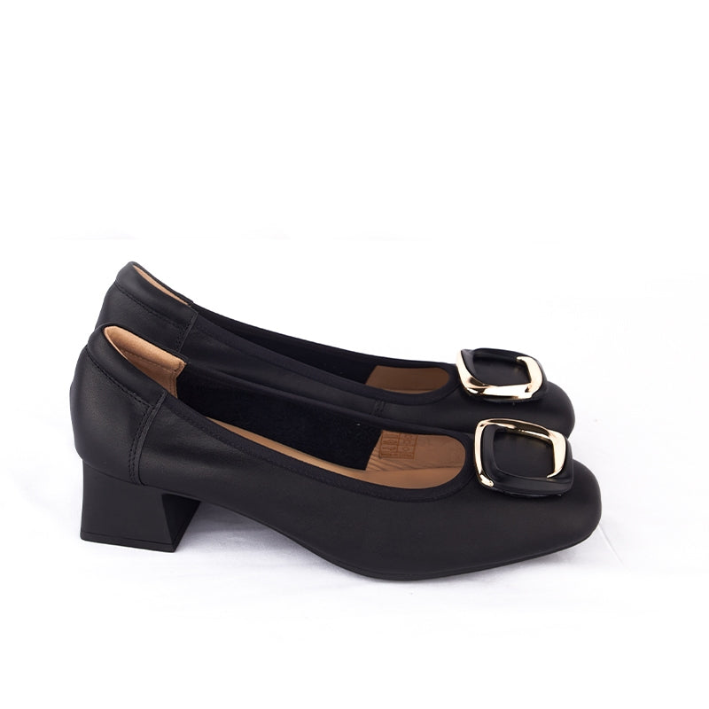 Sepatu Casual Formal Wanita Gino Mariani Althea Black