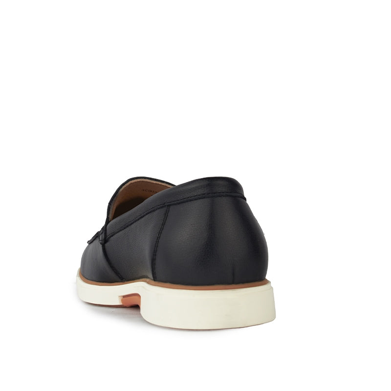Sepatu Pria Casual Loafer Moccasin Gino Mariani Hope Black