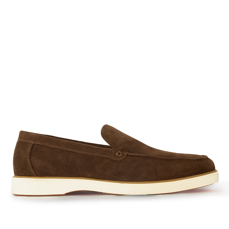 Sepatu Pria Casual Loafer Moccasin Gino Mariani Hope Brown