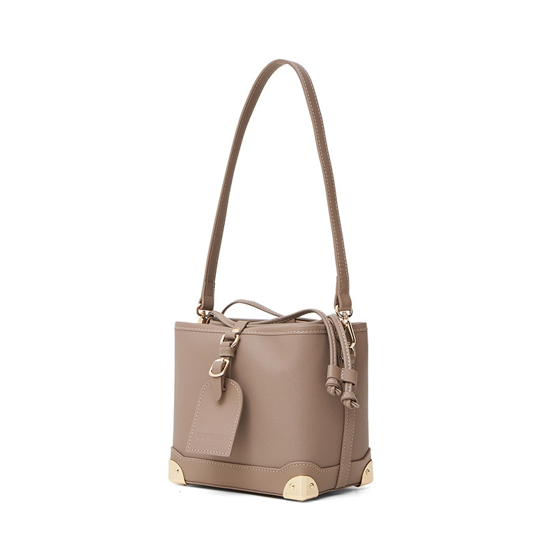 Tas Wanita Gino Mariani Shoulder Bag Berry Elephant Grey