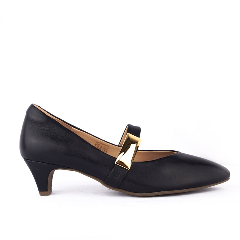 Sepatu Casual Formal Wanita Gino Mariani Alula Black