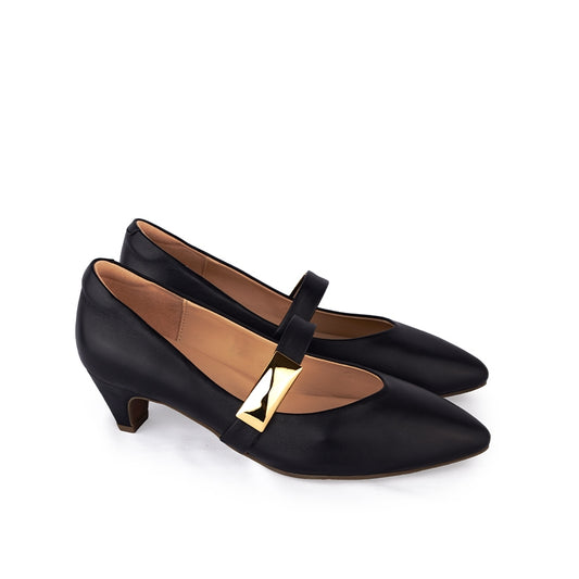 Sepatu Casual Formal Wanita Gino Mariani Alula Black