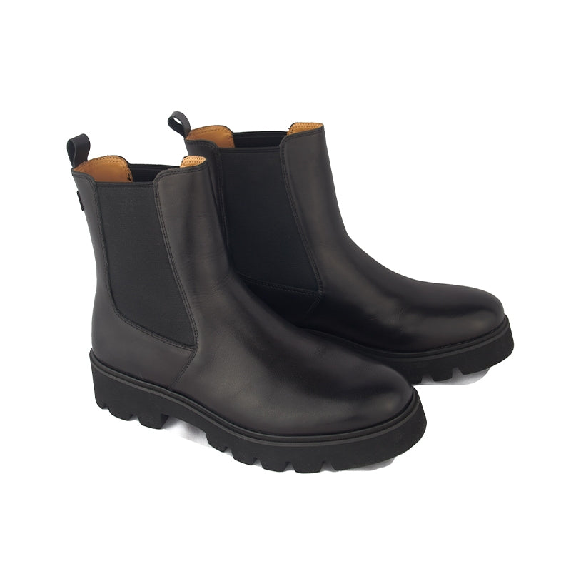 Sepatu Boots Wanita Kulit Gino Mariani Airy Black