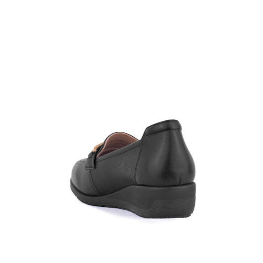 Sepatu Casual Formal Wanita Gino Mariani Clover Black