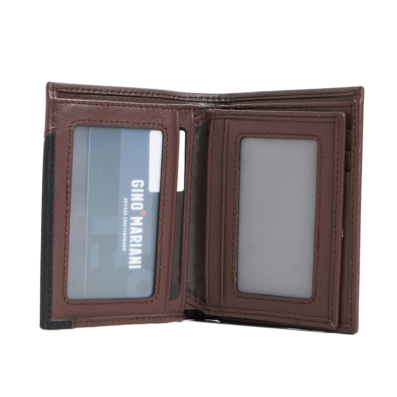 Dompet Pria Kulit Gino Mariani Hegar Brown