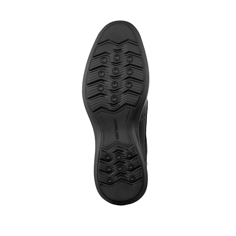 Sepatu Kulit Pria Pantofel Formal Gino Mariani Izel Black