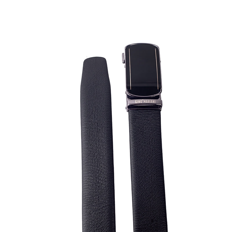Ikat Pinggang Pria Kulit Gino Mariani Breno Black