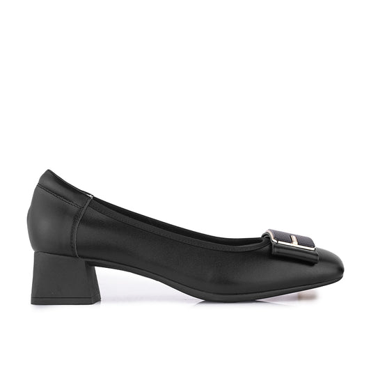 Sepatu Pantofel Formal Wanita Gino Mariani Deana Hitam