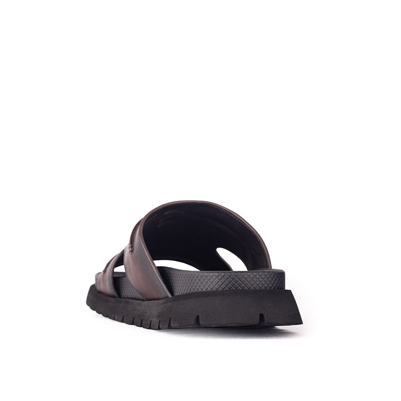 Sandal Kulit Pria Gino Mariani Fanuel Brown