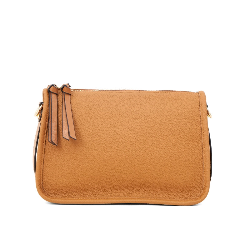 Tas Wanita Shoulder Bag Gino Mariani Allura Light Caramel