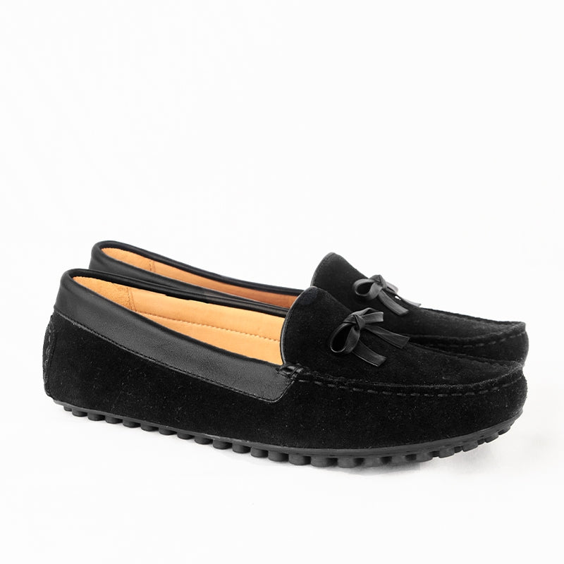 Sepatu Wanita Casual Loafer Gino Mariani Elica Black
