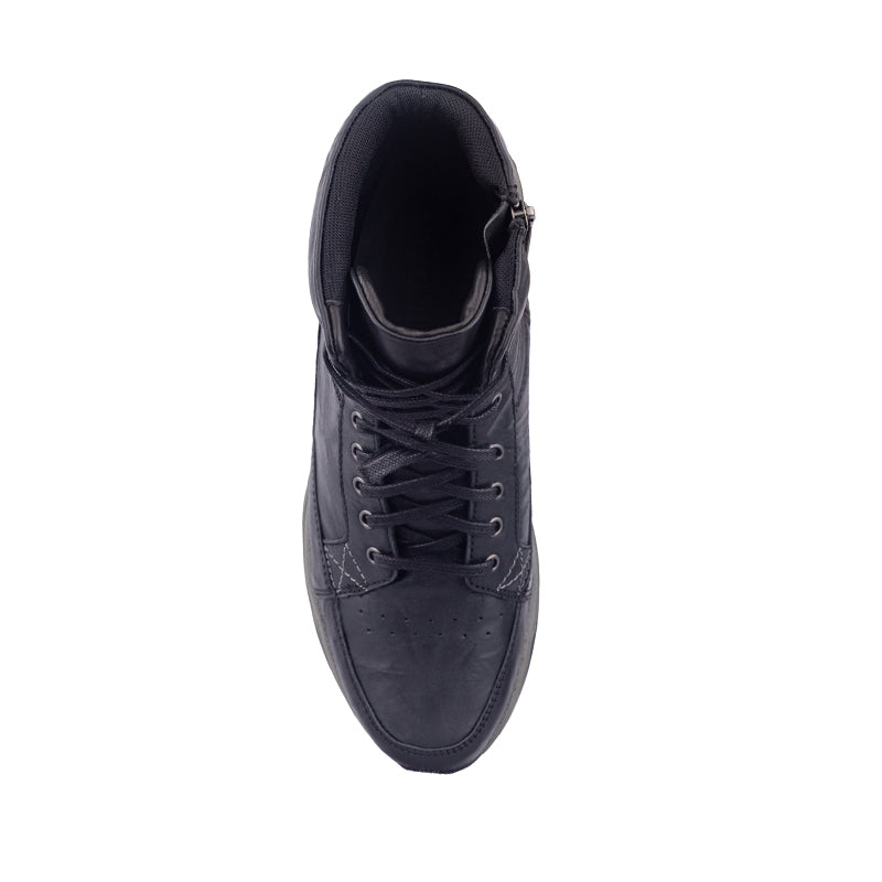 Sepatu Casual Pria Sneakers Boot Gino Mariani Galaxy Black