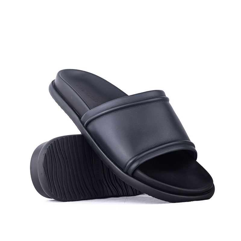 Sandal Kulit Pria Gino Mariani Fito Navy