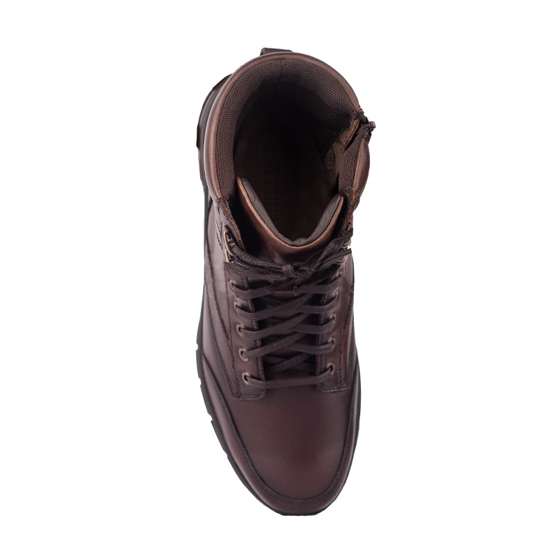 Sepatu Casual Pria Sneakers Boot Gino Mariani Drago 1 Brown