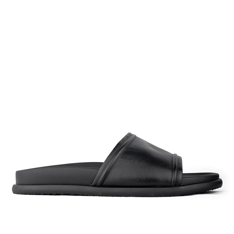 Sandal Kulit Pria Gino Mariani Fito Black