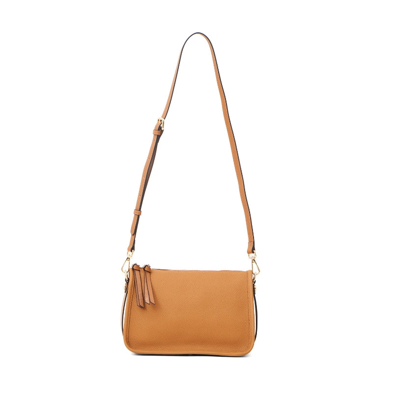 Tas Wanita Shoulder Bag Gino Mariani Allura Light Caramel