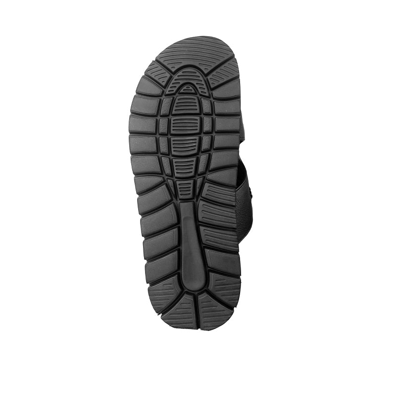 Sandal Kulit Pria Gino Mariani Fanuel Black