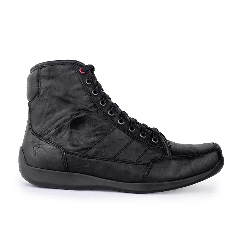 Sepatu Pria Boots Casual Gino Mariani Elario 17 Hitam