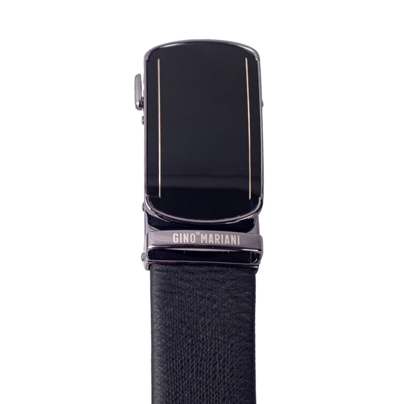 Ikat Pinggang Pria Kulit Gino Mariani Breno Black