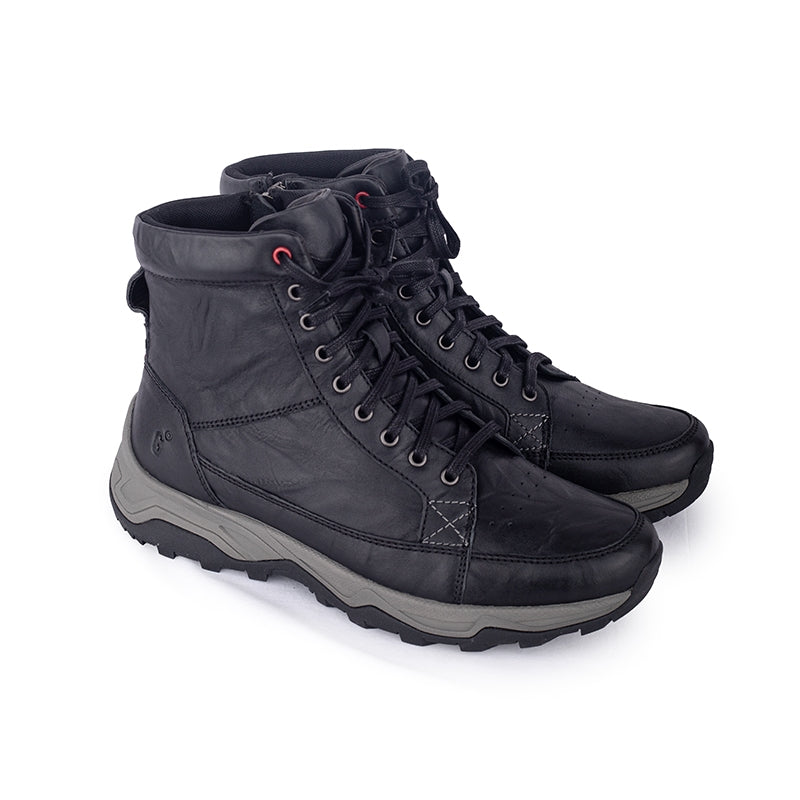 Sepatu Casual Pria Sneakers Boot Gino Mariani Galaxy Black