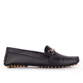 Sepatu Casual Wanita Loafer Moccasin Gino Mariani Elora 1 Black