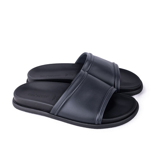 Sandal Kulit Pria Gino Mariani Fito Navy