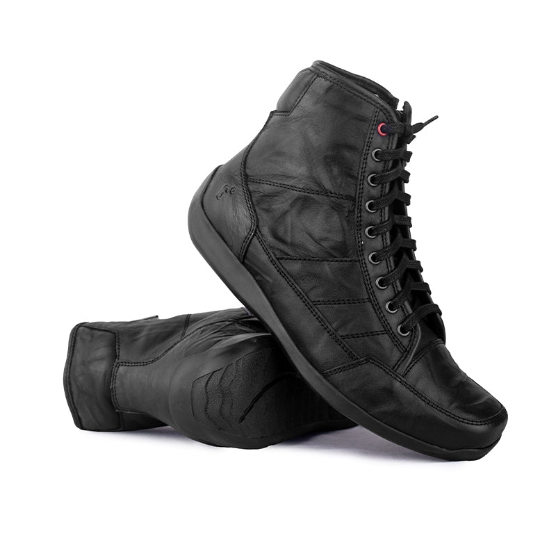 Sepatu Pria Boots Casual Gino Mariani Elario 17 Hitam