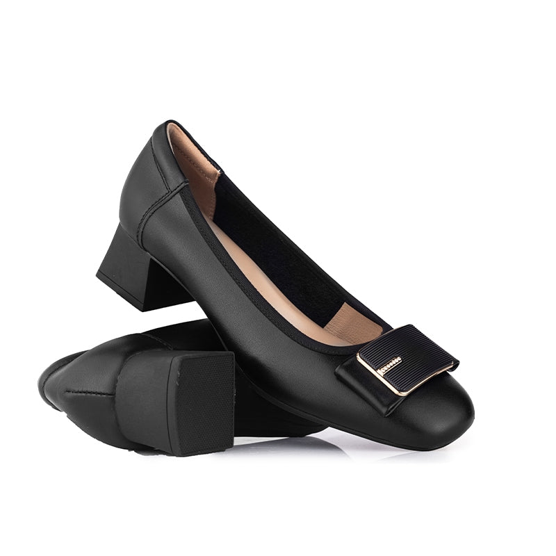 Sepatu Pantofel Formal Wanita Gino Mariani Deana Hitam