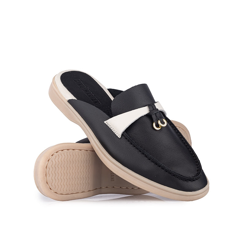 Sepatu Wanita Casual Loafer Gino Mariani Emery 3 Black