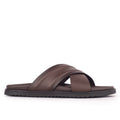 Sandal Kulit Pria Gino Mariani Haza Brown