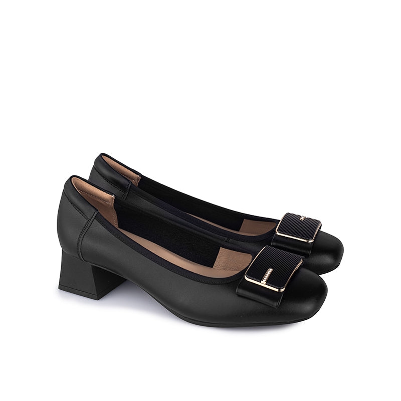 Sepatu Pantofel Formal Wanita Gino Mariani Deana Hitam